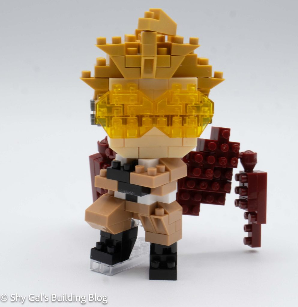 Hawks build front view