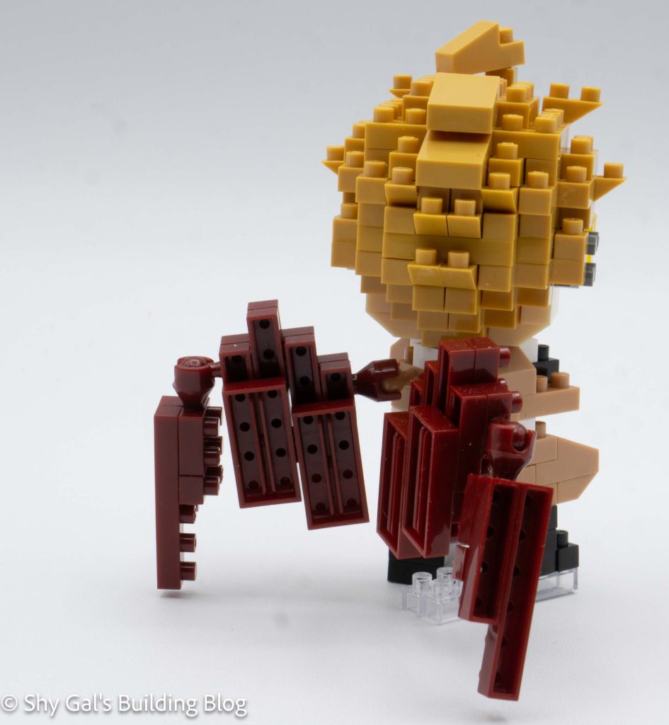 Hawks build back view
