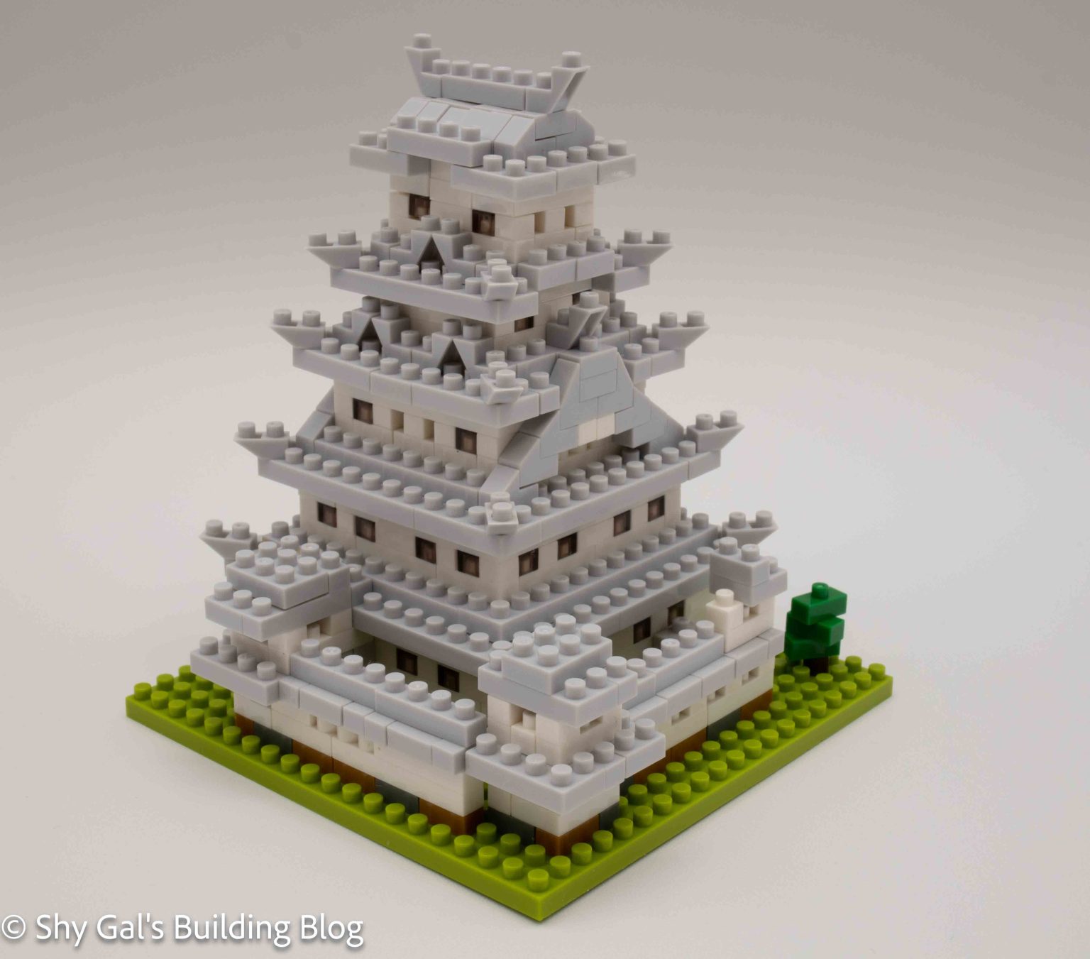 Review of nanoblock Himeji Castle Shy Gal's Building Blog