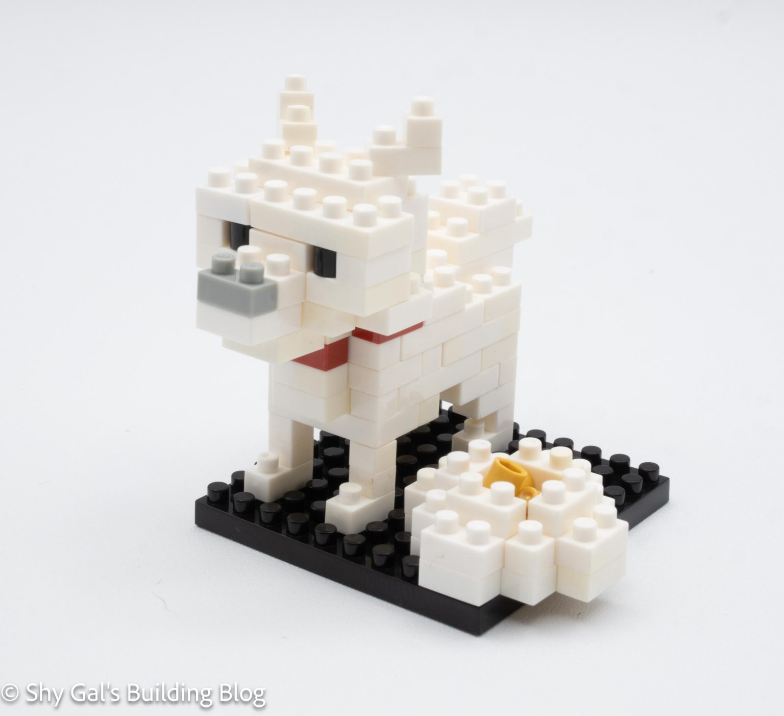 Nanoblock NBC264 – Husky Siberiano In Micro Mattoncini, Kit Di Costruzione Giapponese