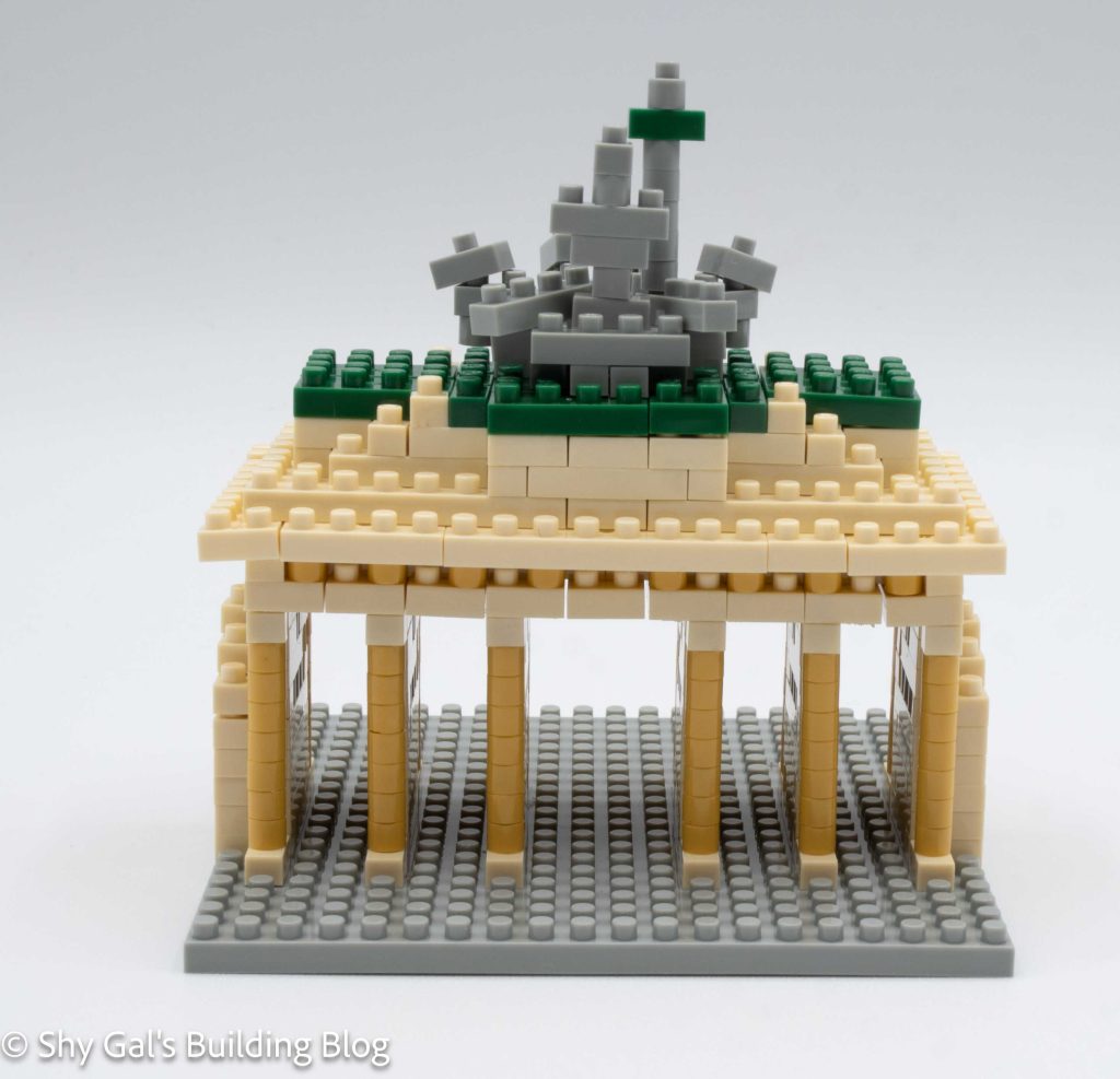 Brandenburger Tor build back view