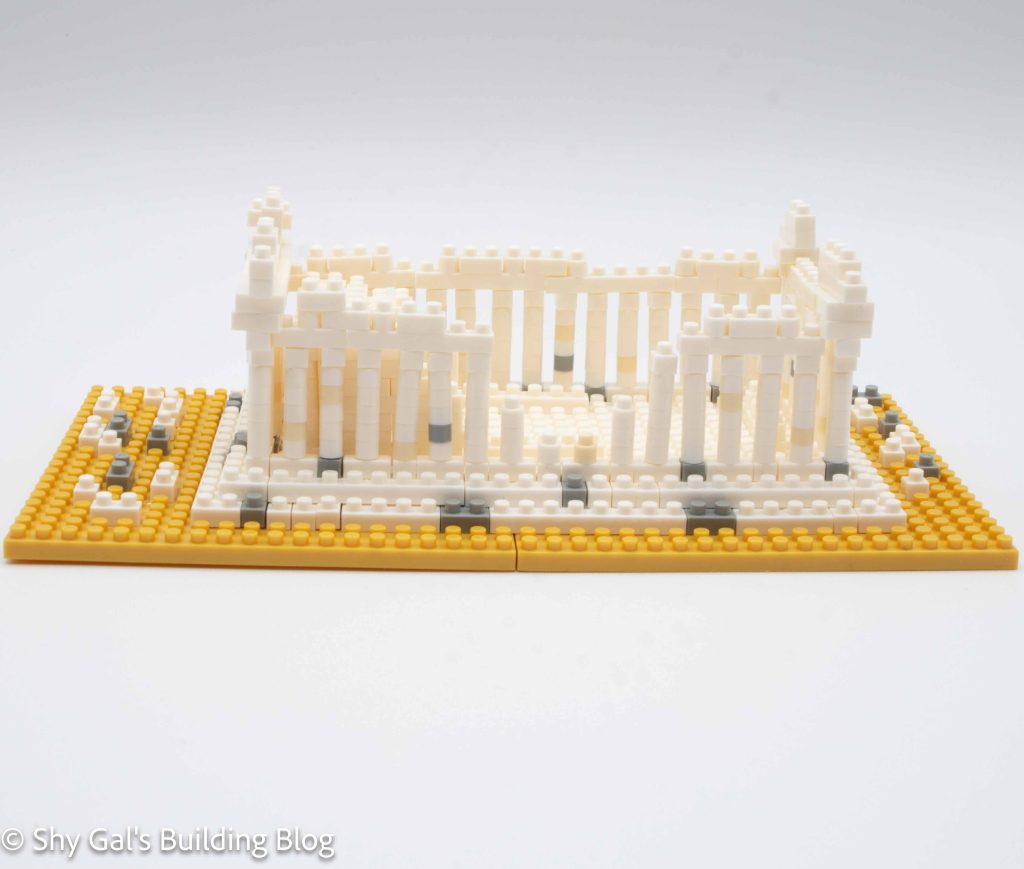 Parthenon build side view