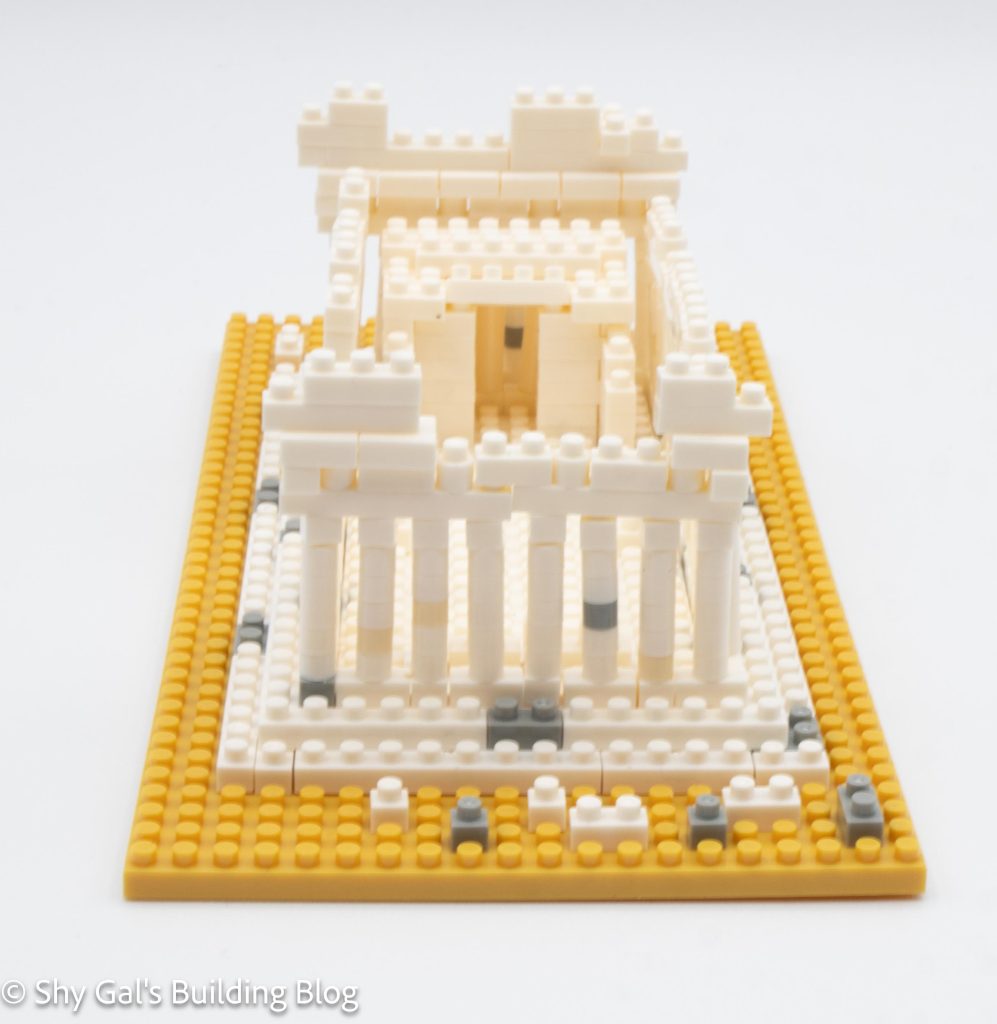 Parthenon build end view
