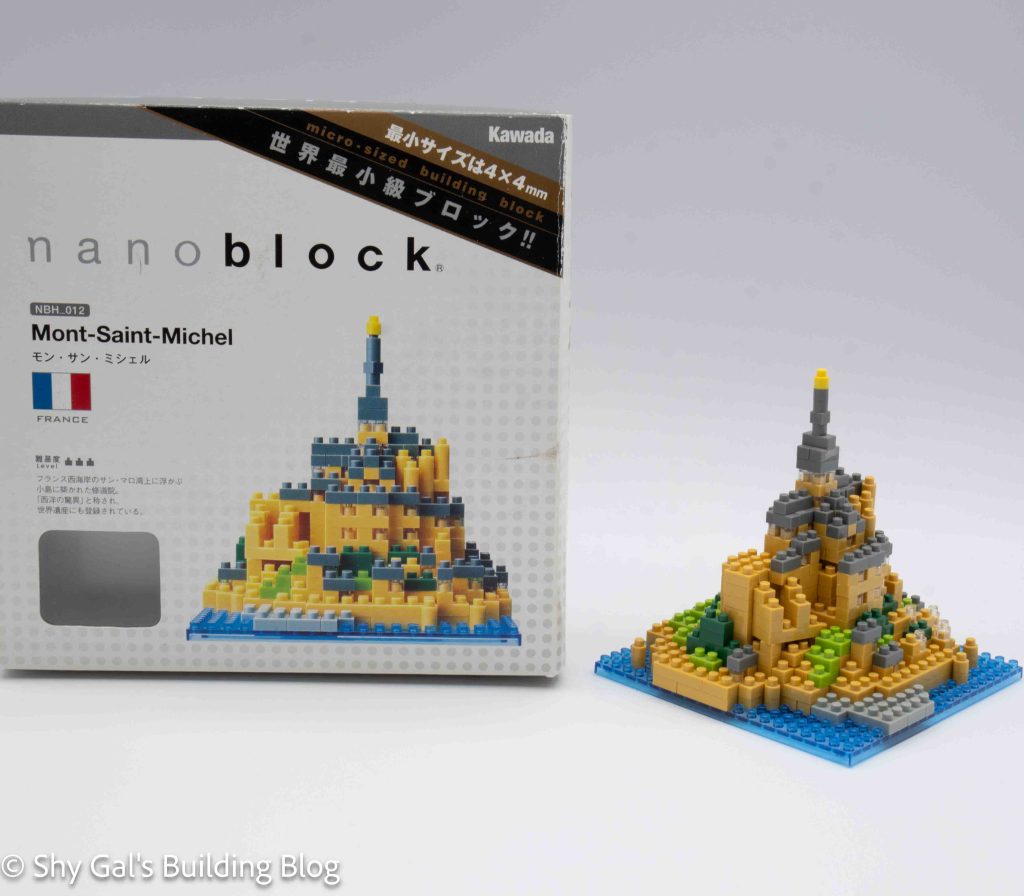 Mont-Saint-Michel build and box