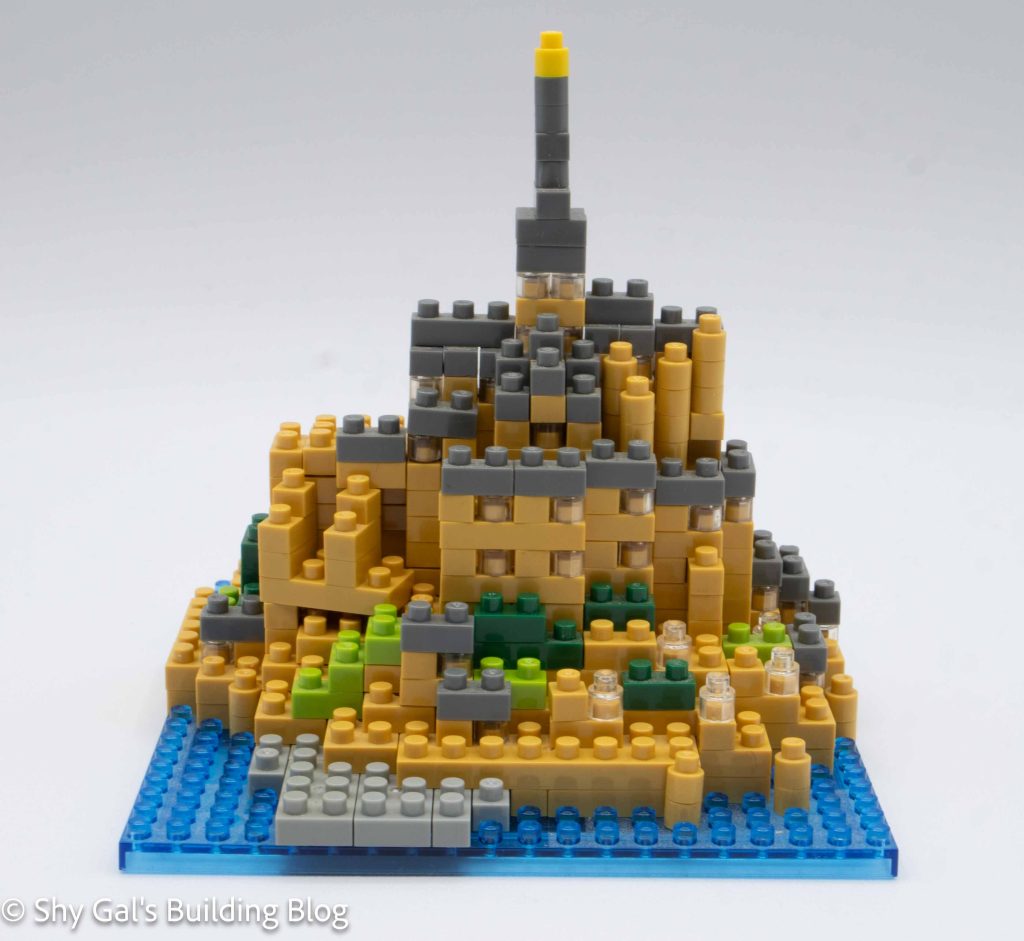 Mont-Saint-Michel build front view
