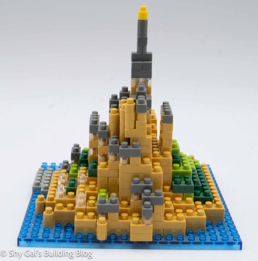 Mont-Saint-Michel build side view