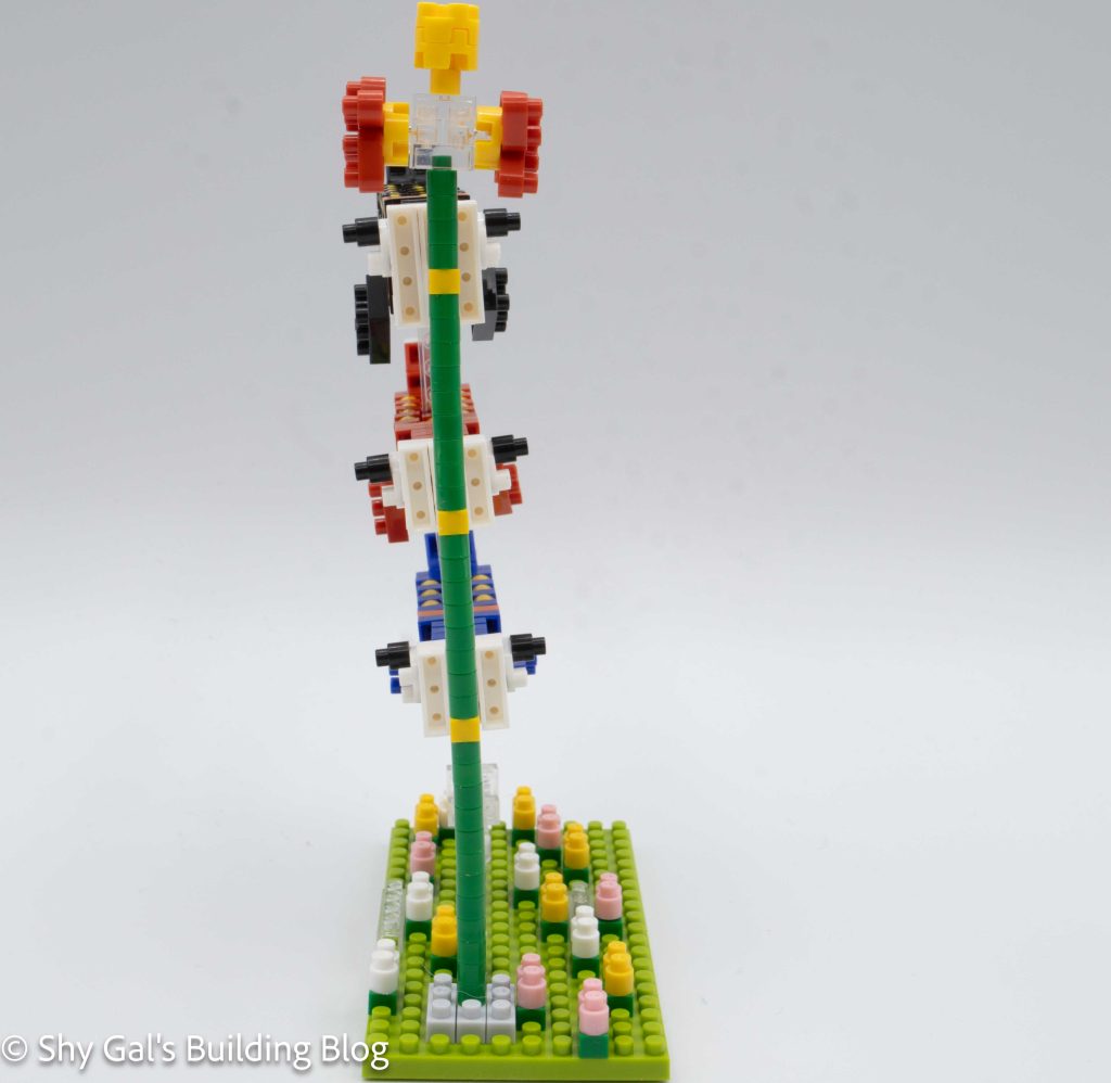 Koinobori build side view