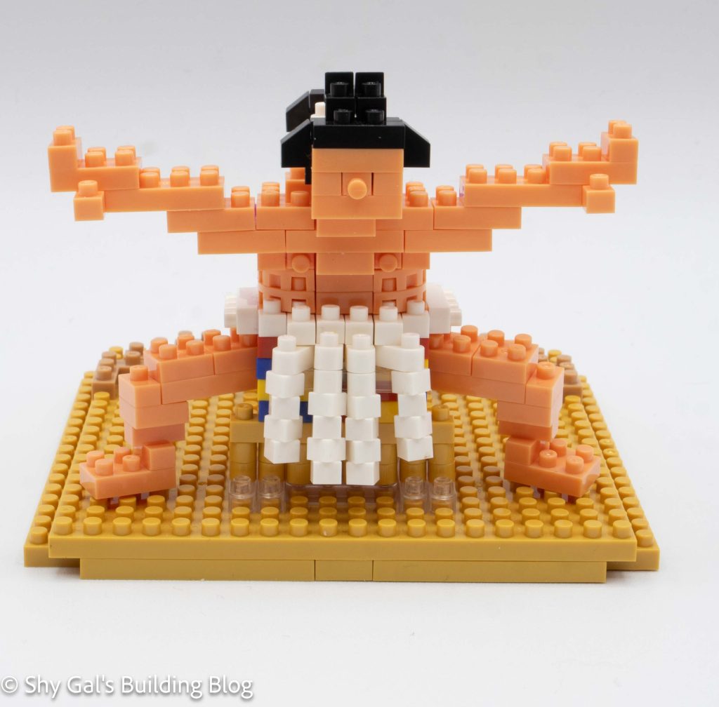 Sumo Yokozuna build front view