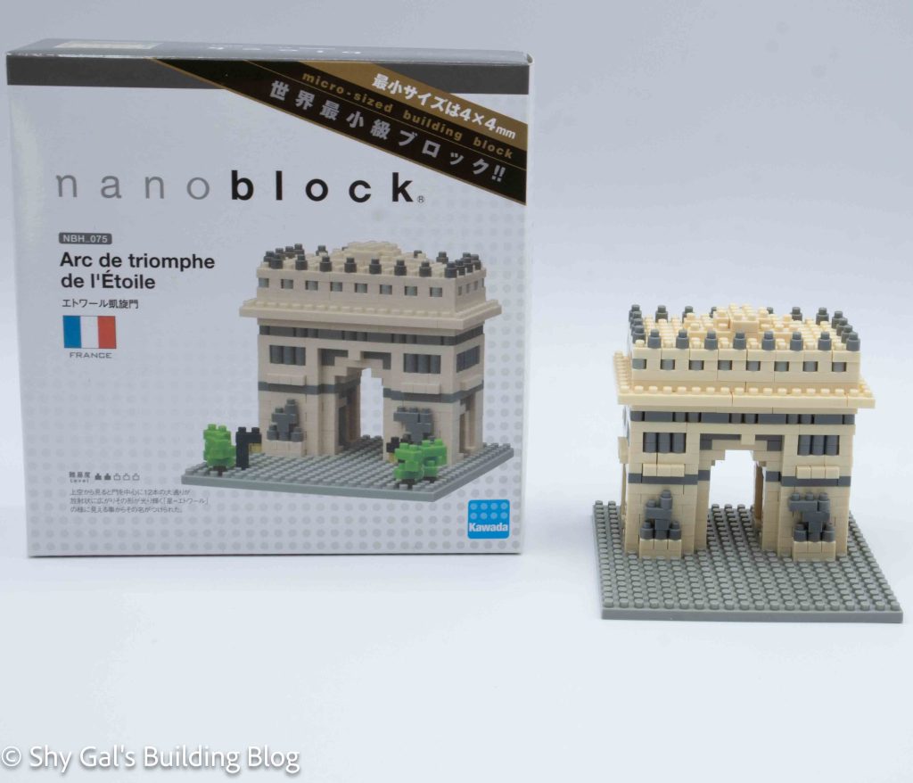 Arc de tiomphe de l'Etoile build and box