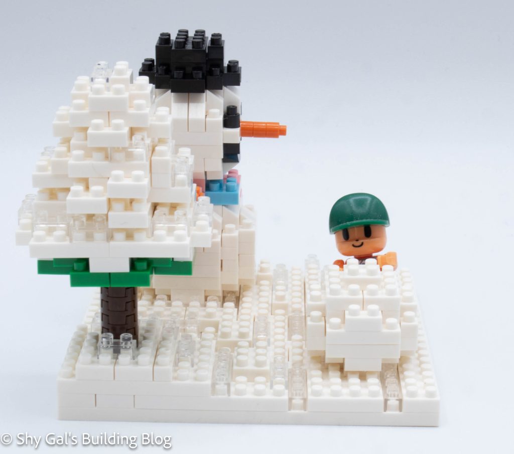 Play in the Snow build side view