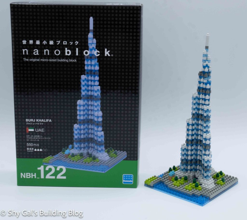 Burj Khalifa build and box