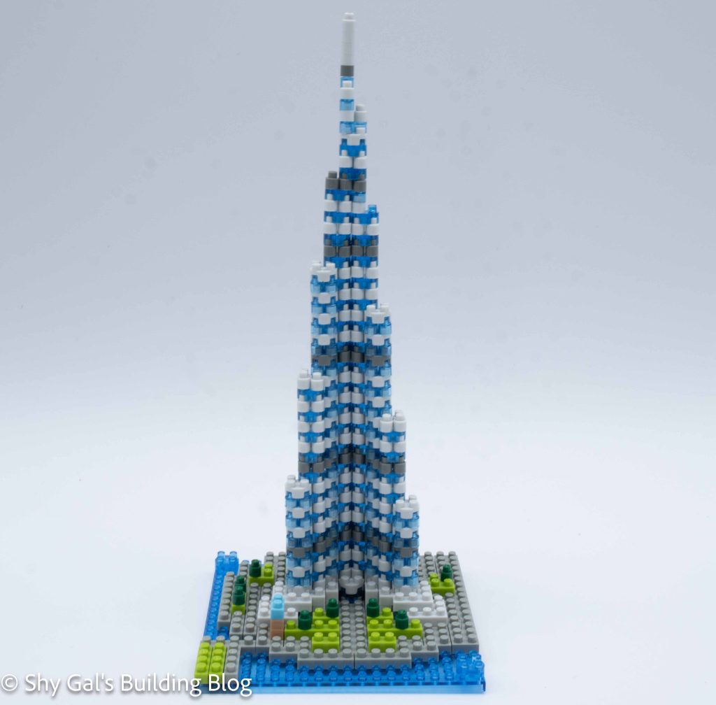 Burj Khalifa build front view