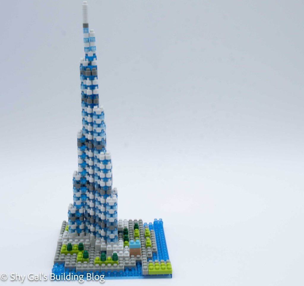 Burj Khalifa build side view