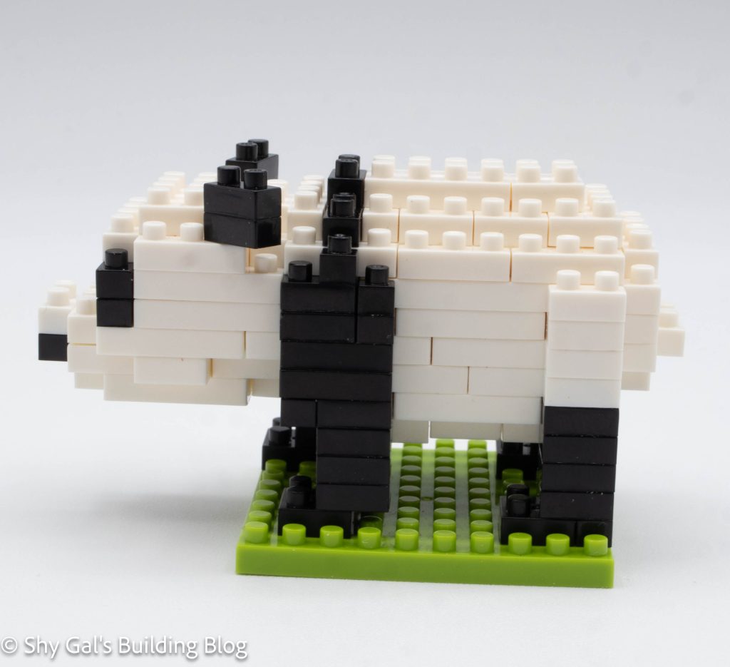 Giant Panda build side view