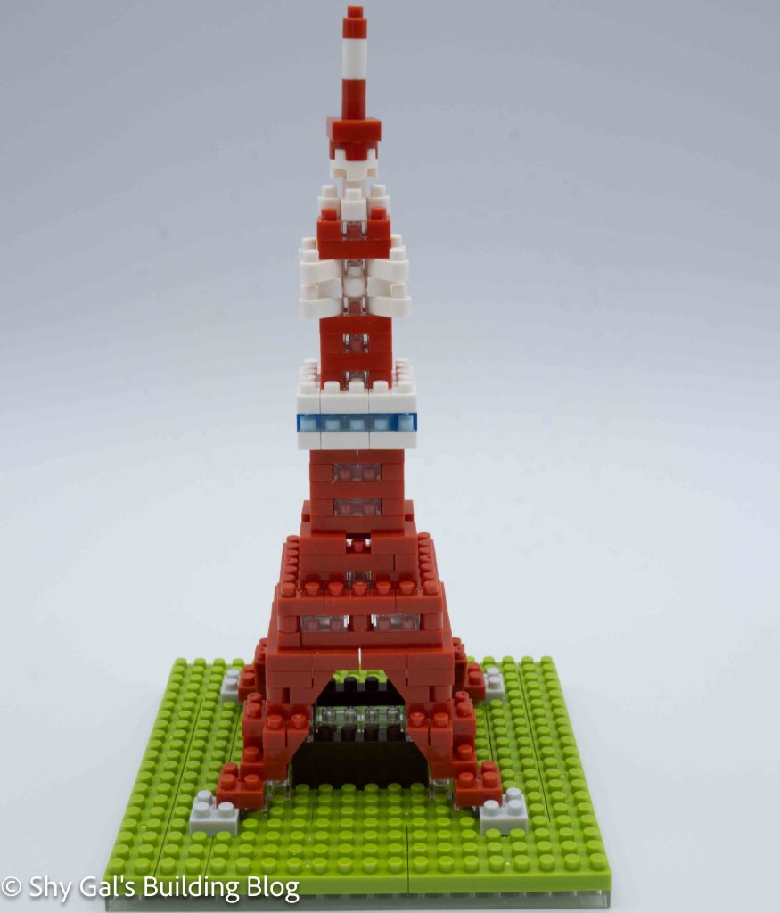 Tokyo Tower build back view
