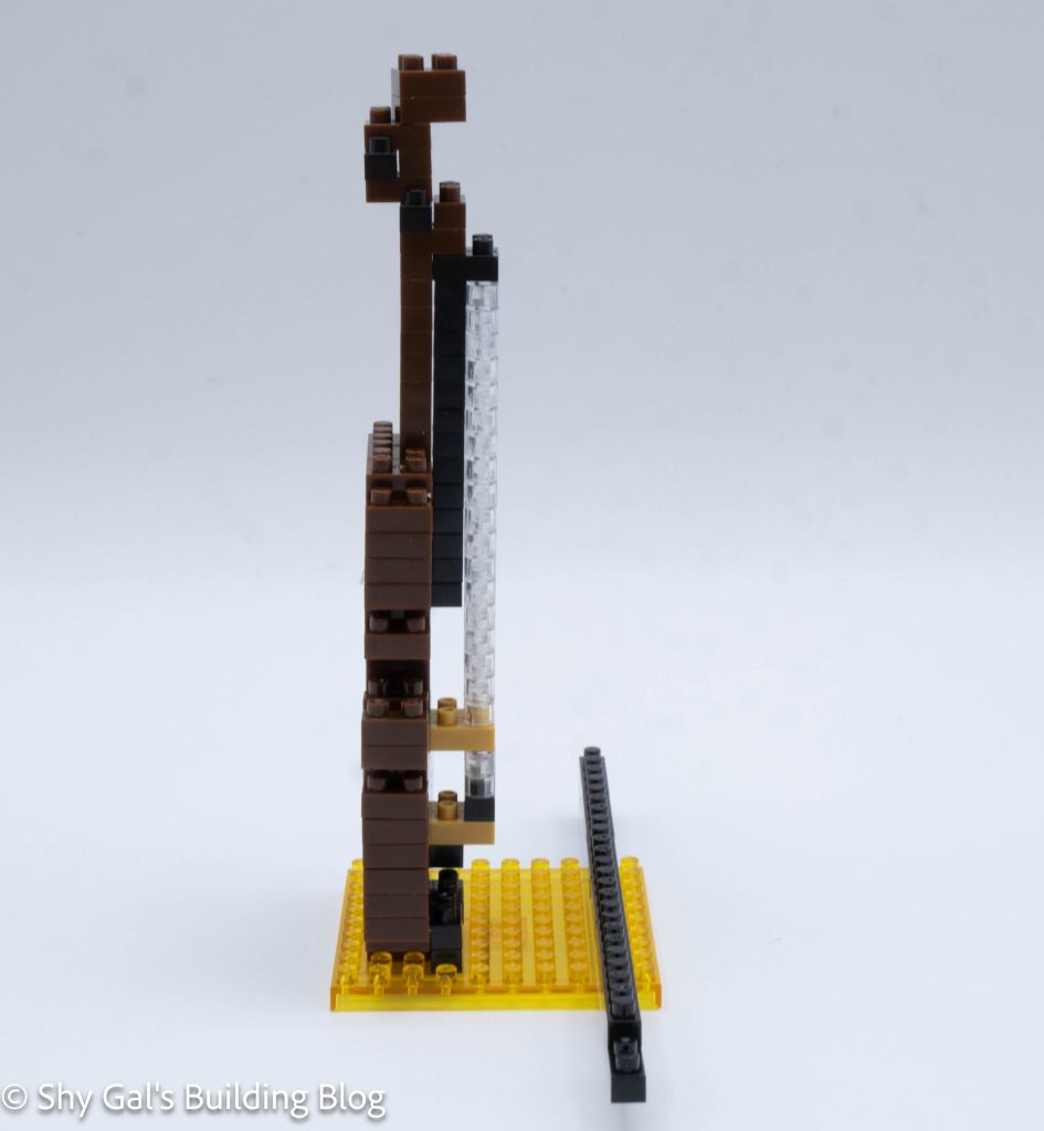 Violin build side view