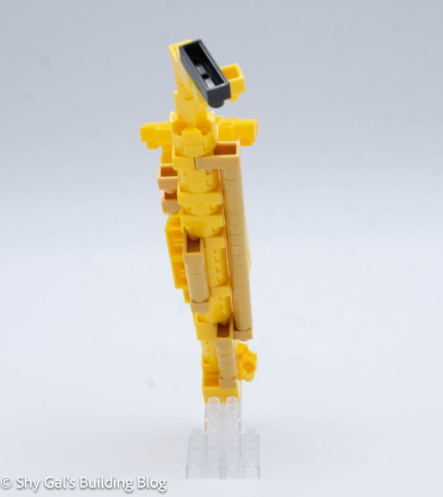 Alto Saxophone build back view
