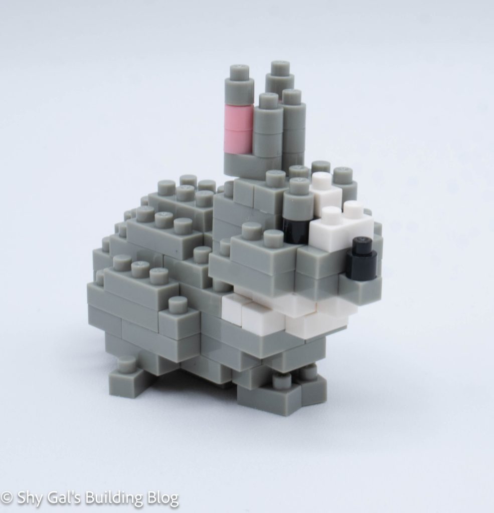 Rabbit build front 3/4 view