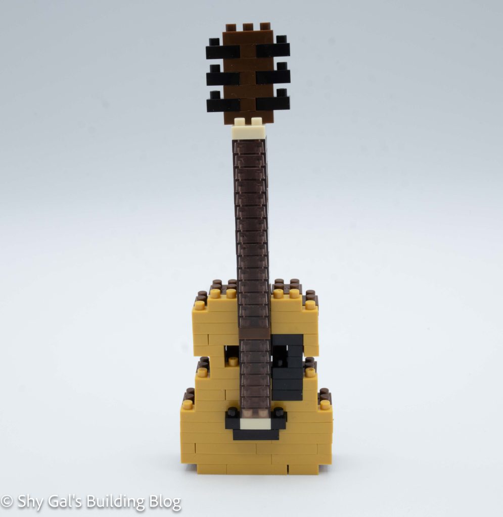 Acoustic Guitar build front view