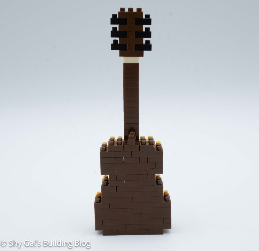 Acoustic Guitar build back view