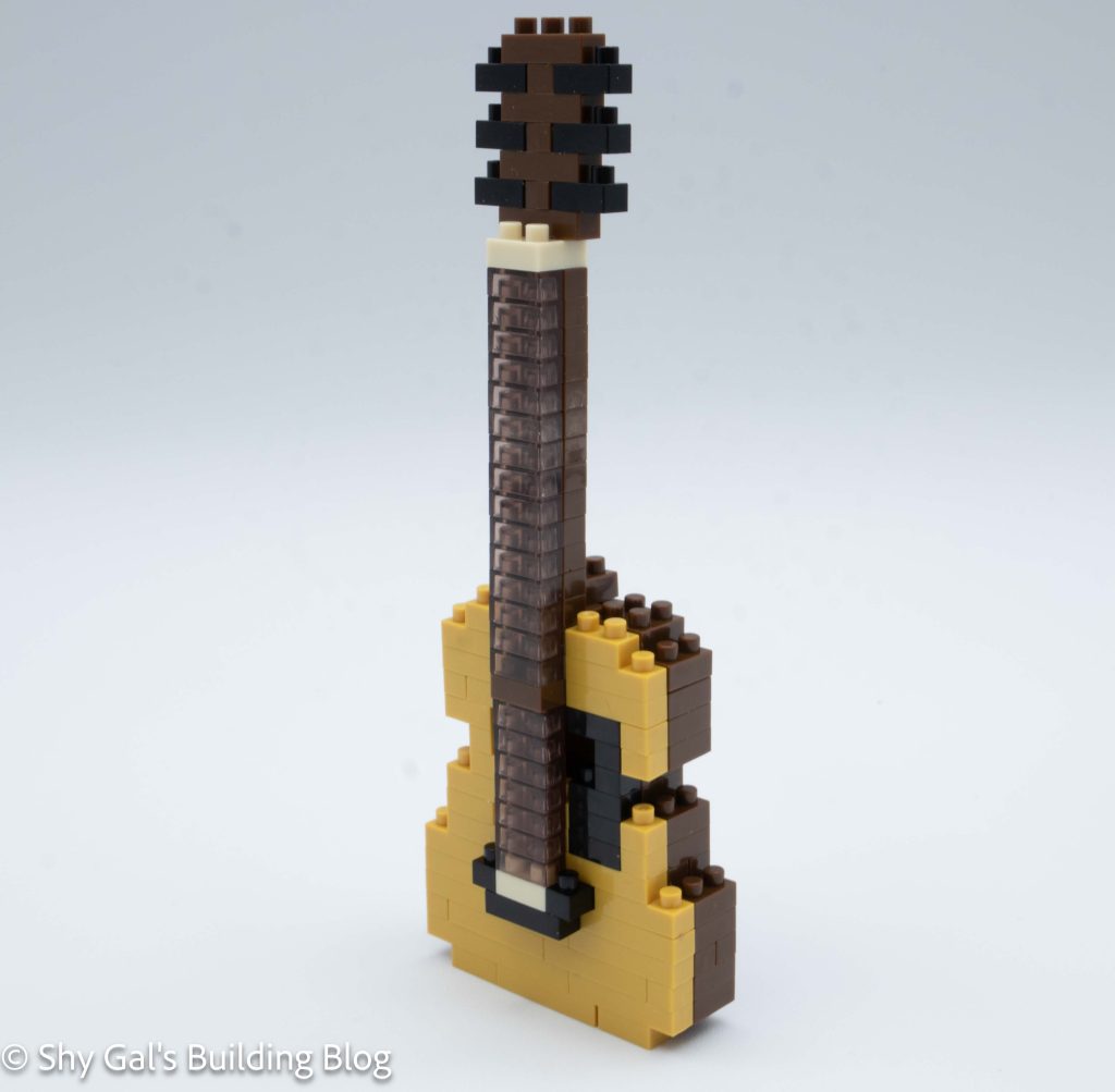 Acoustic Guitar build front 3/4 view