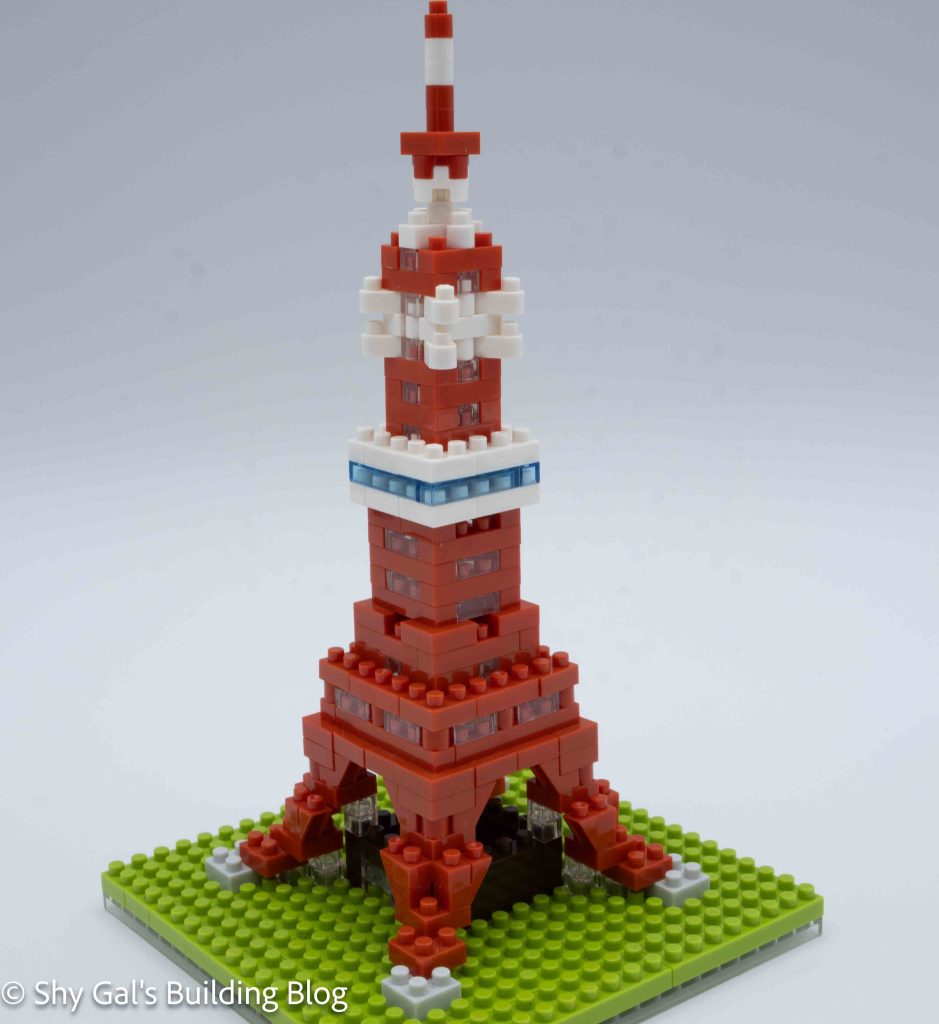 Tokyo Tower front 3/4 view