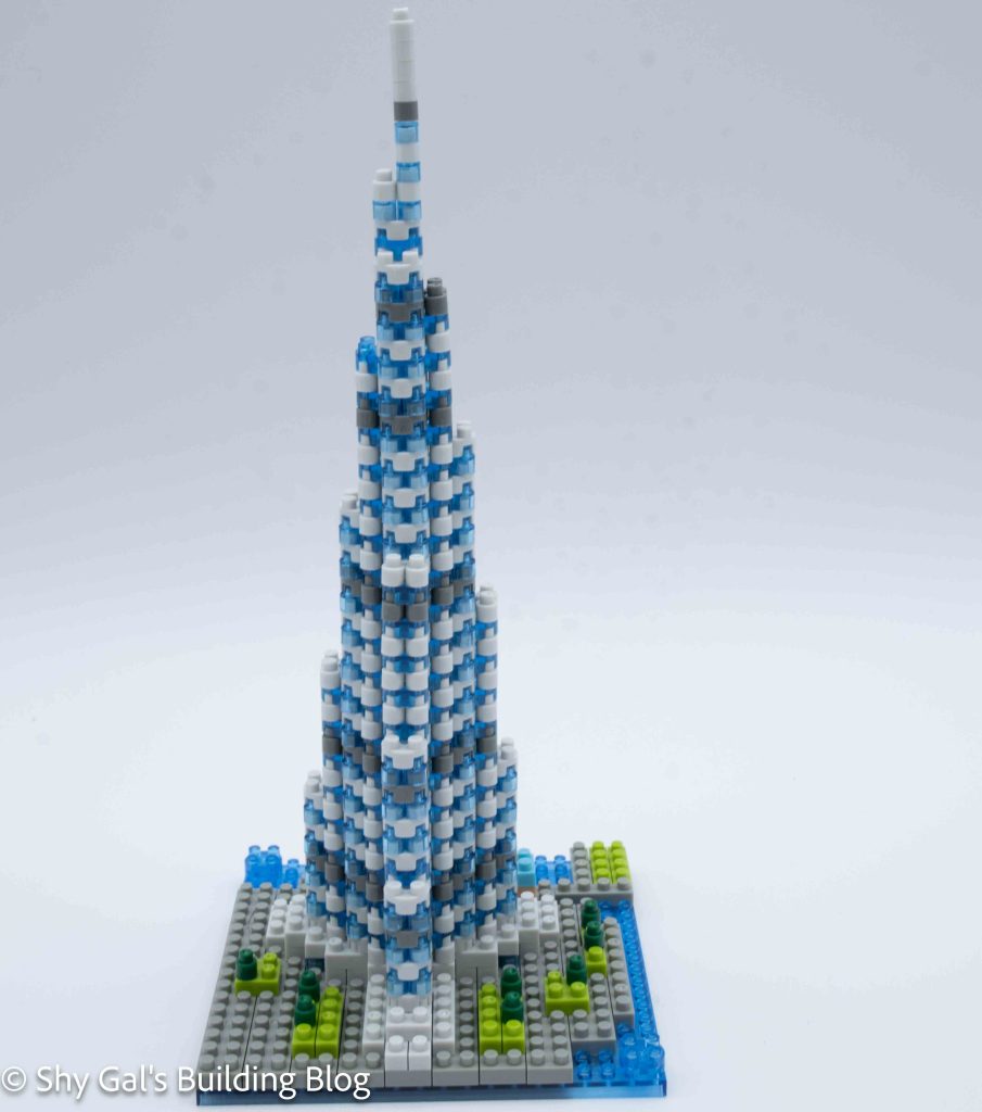 Burj Khalifa build back view