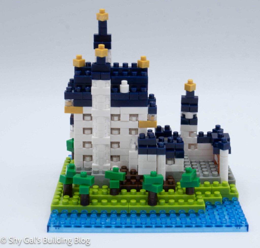 Schloss Neuschwanstein build side view