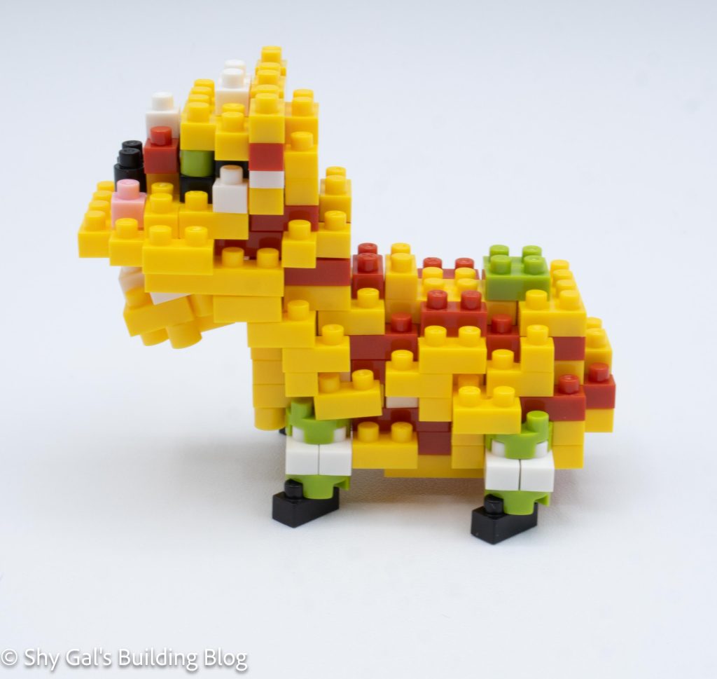 Lion Dance build side view