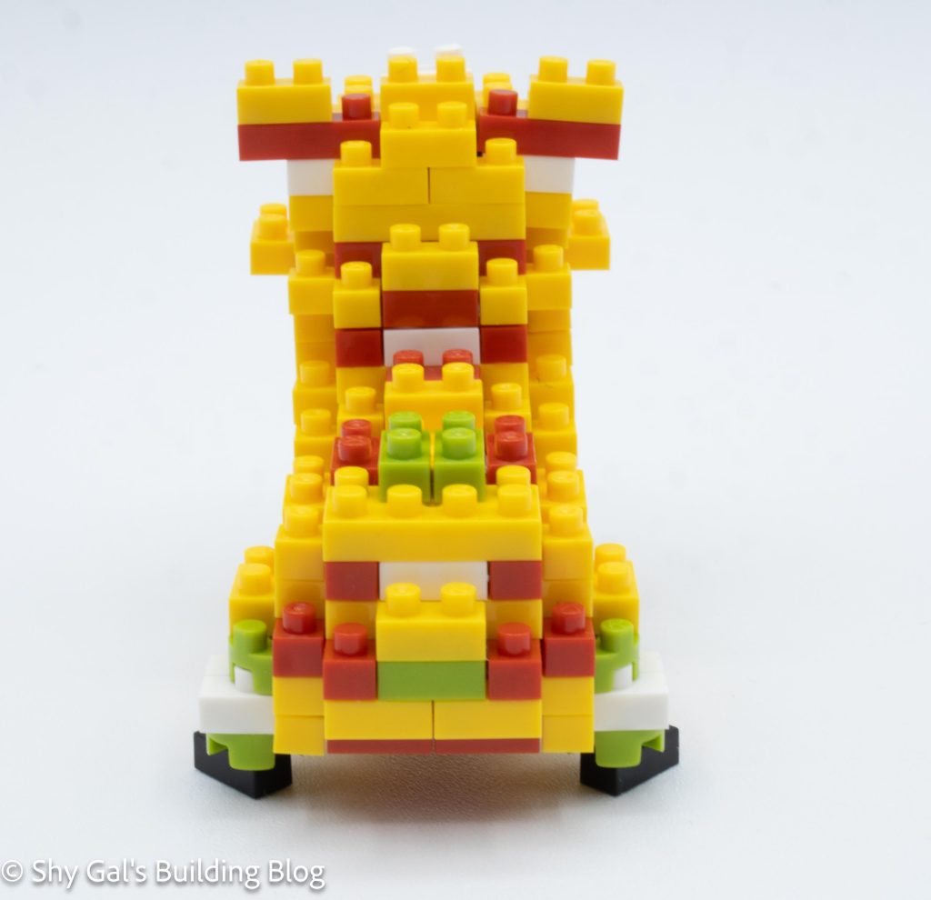 Lion Dance build back view