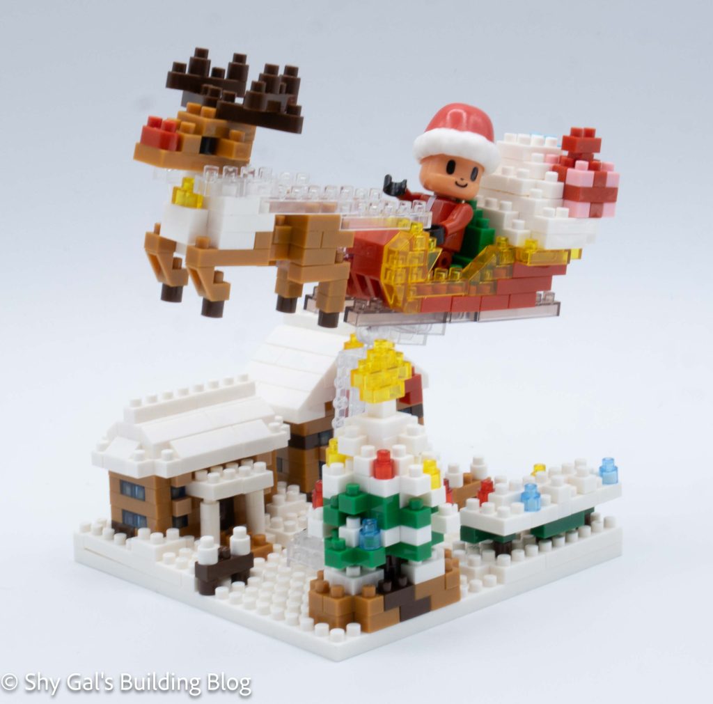 Christmas Night. build front 3/4 view