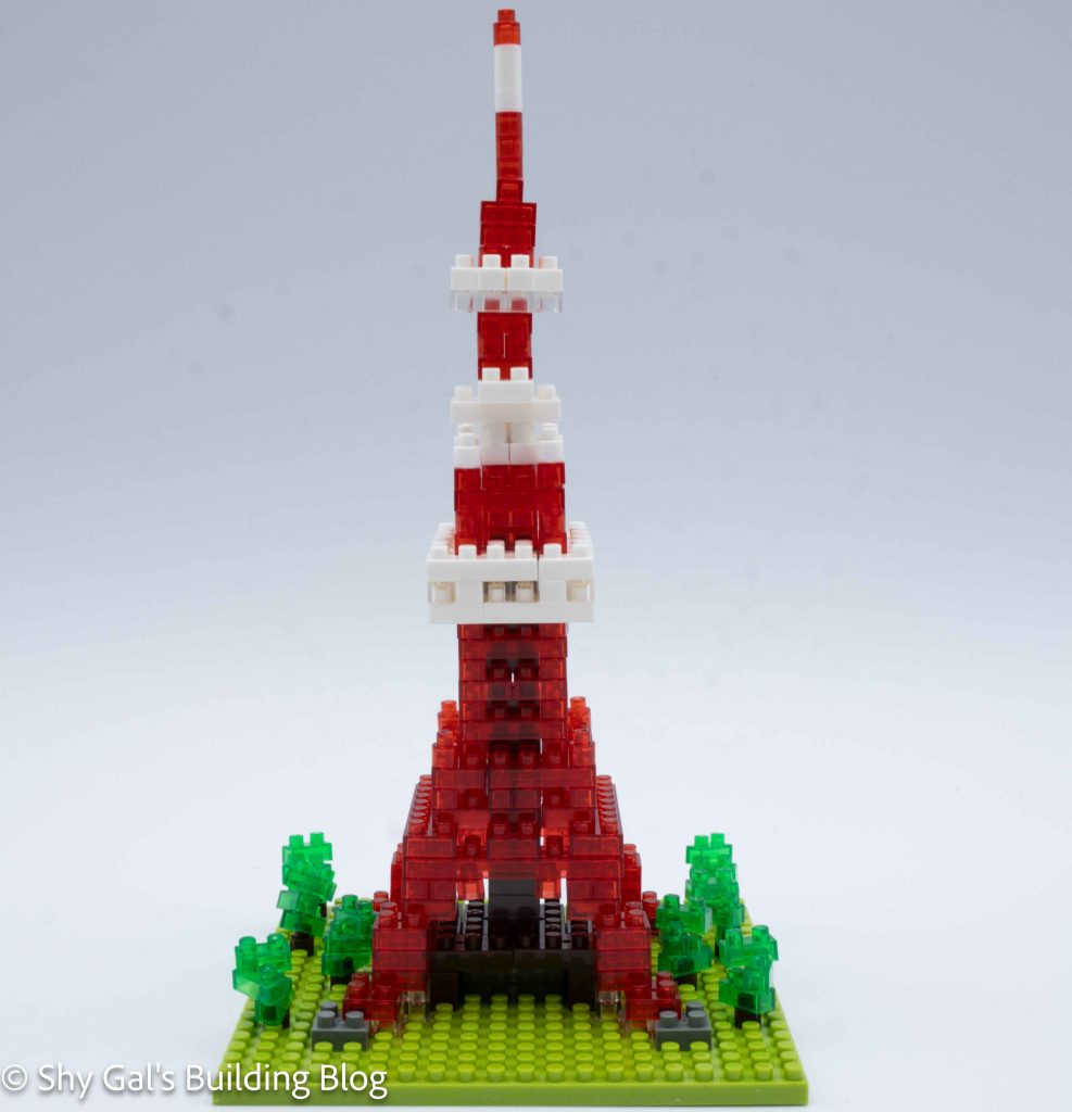 Tokyo Tower Transparent ver build front view