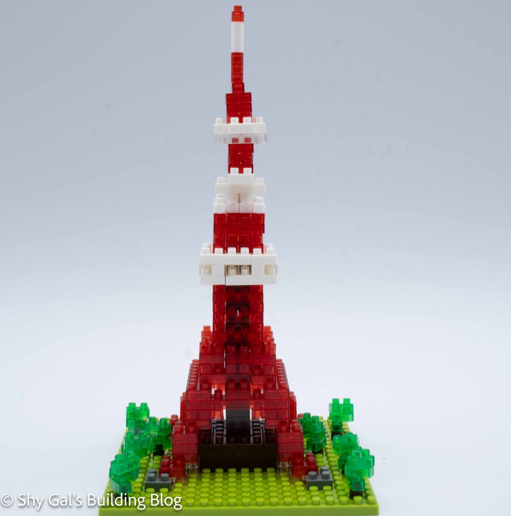 Tokyo Tower Transparent ver build back view