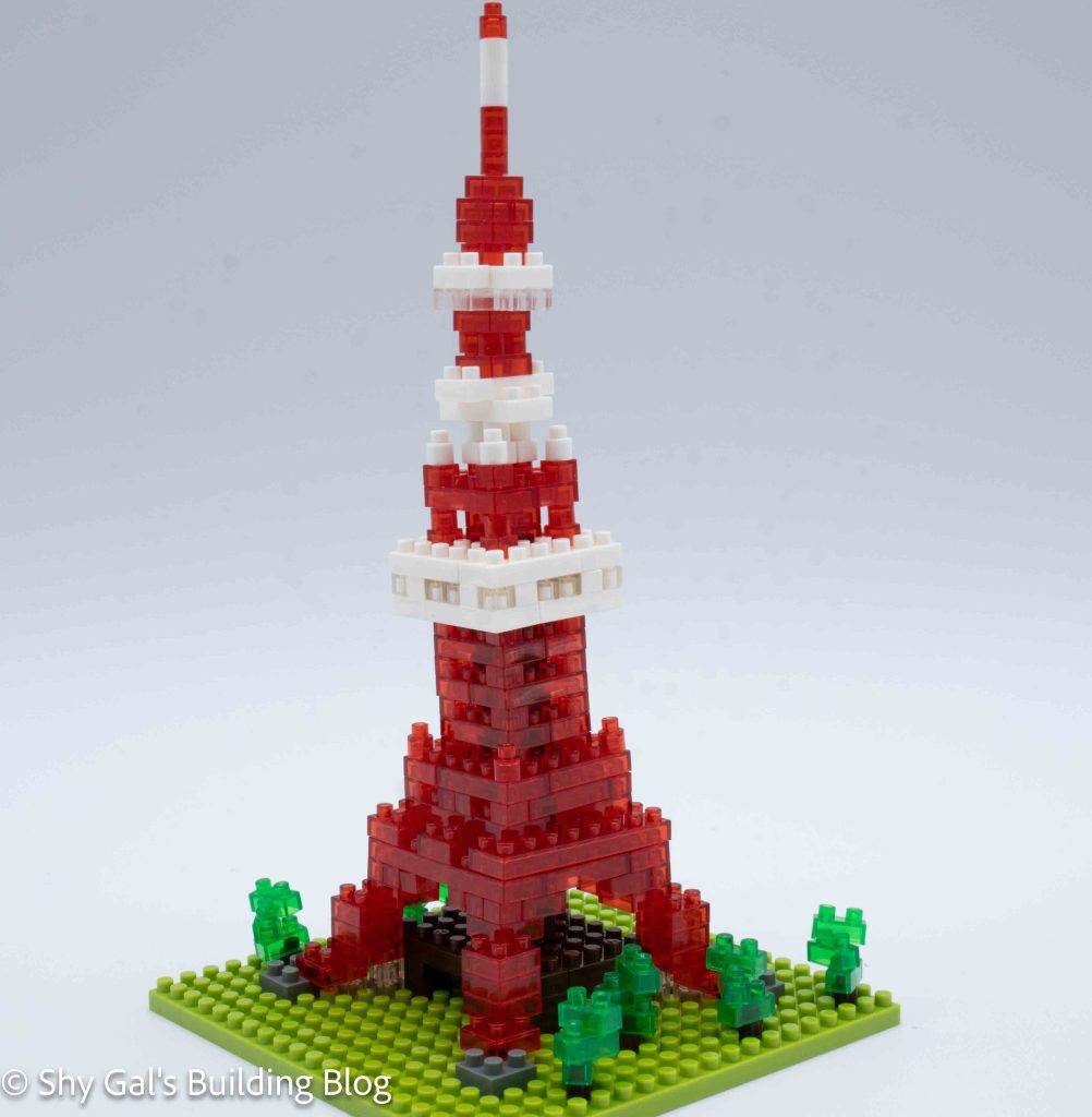 Tokyo Tower Transparent ver build 3/4 view