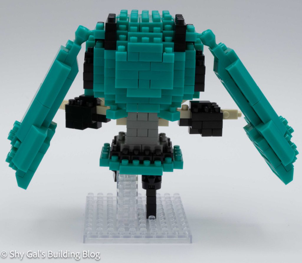 Hatsune Miku build back view