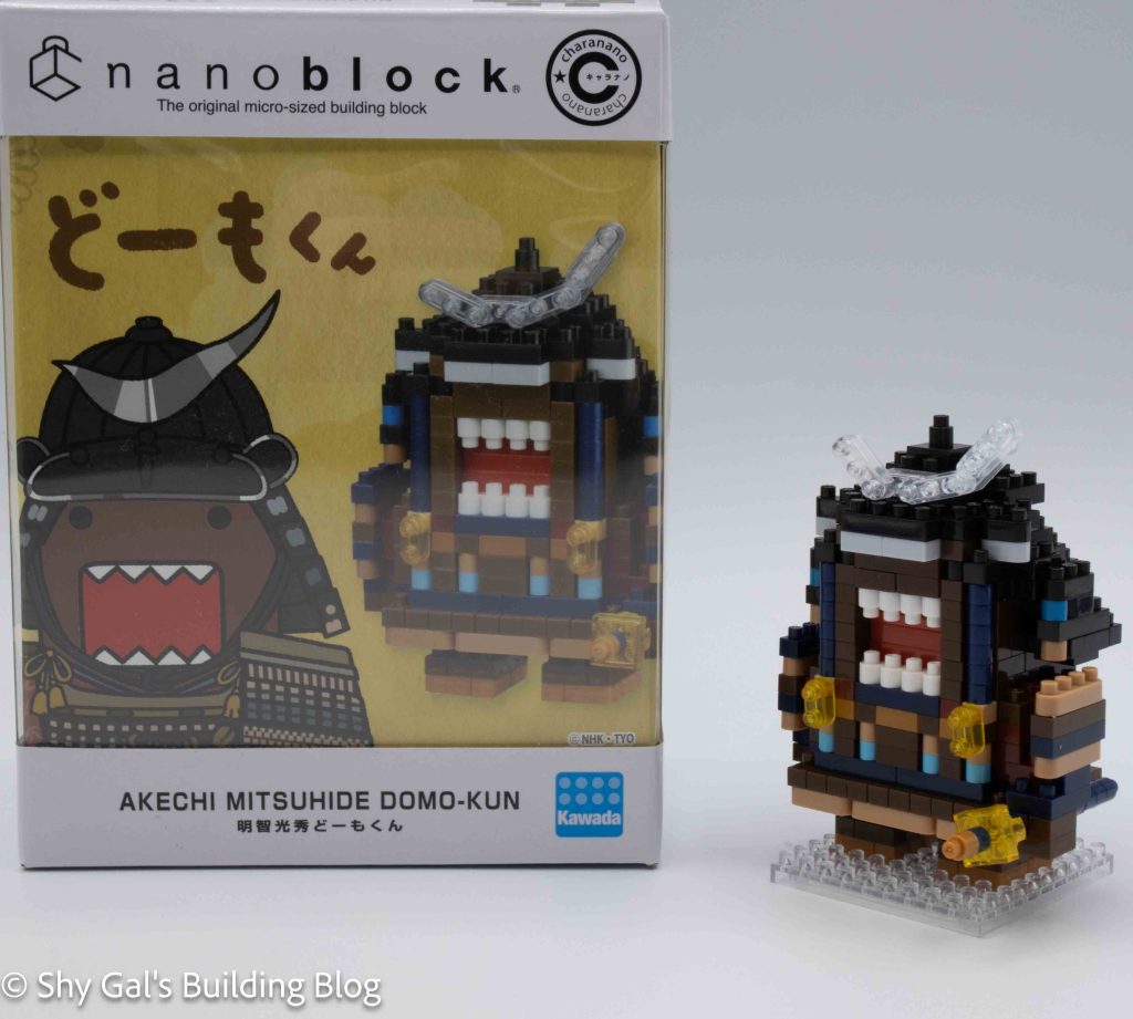Akechi Mitsuhide Domo-kun build and box