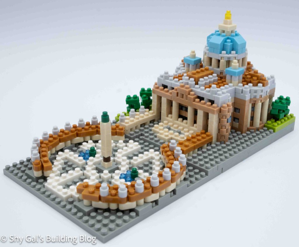 Citta Del Vaticano build front 3/4 view