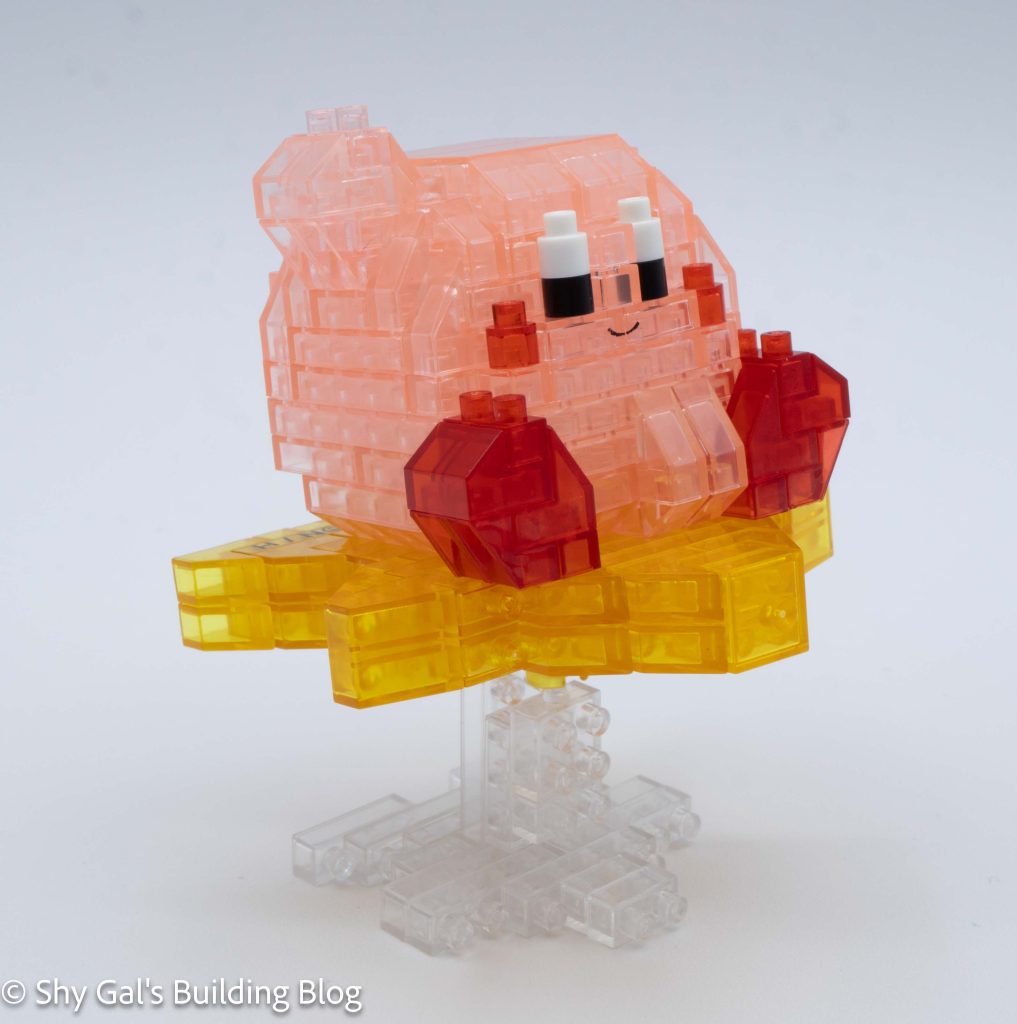Kirby Clear Version build front 3/4 view