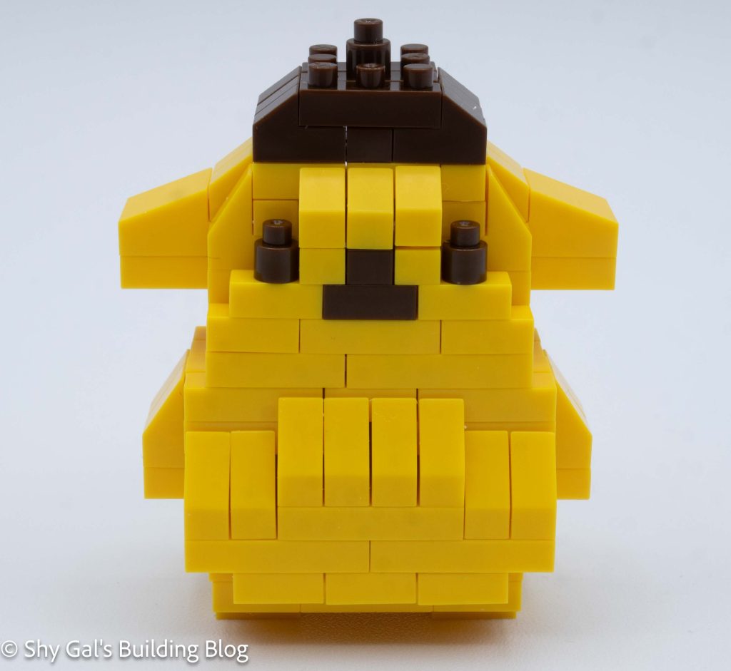Pompompurin build front view