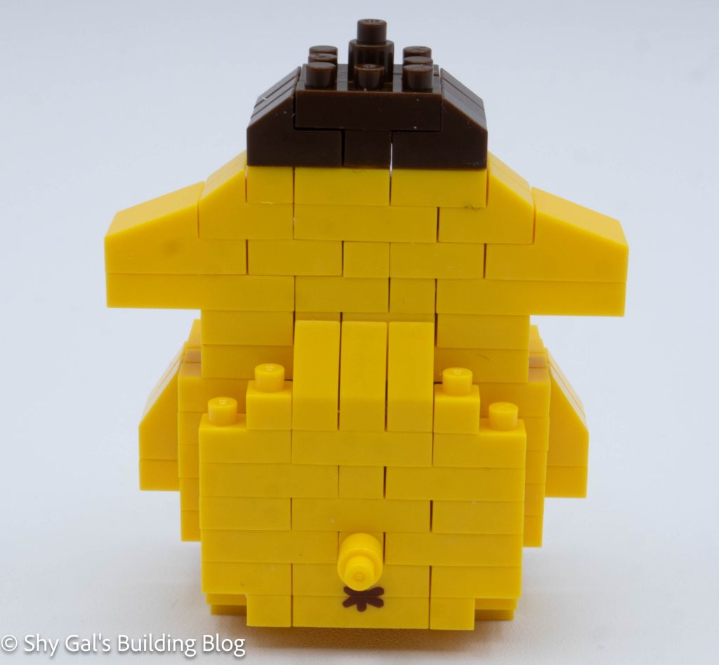 Pompompurin build back view