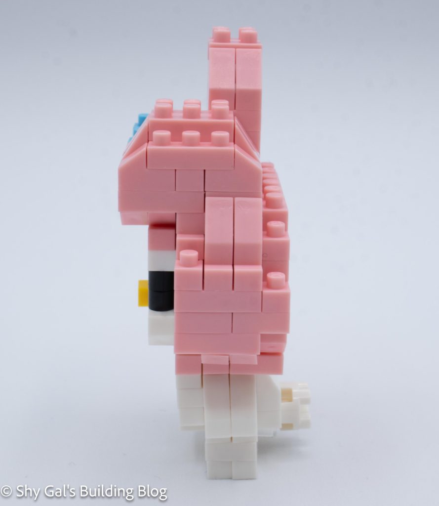 My Melody build side view