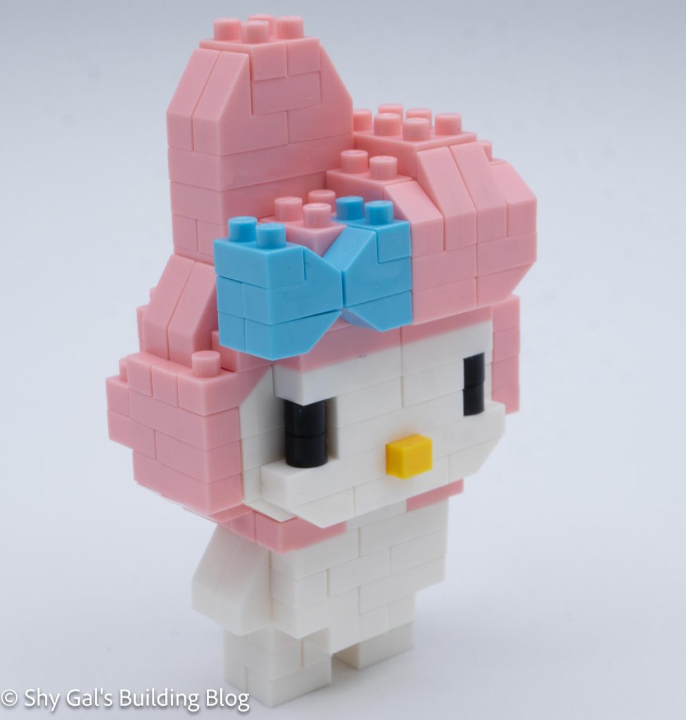 My Melody build front 3/4 view