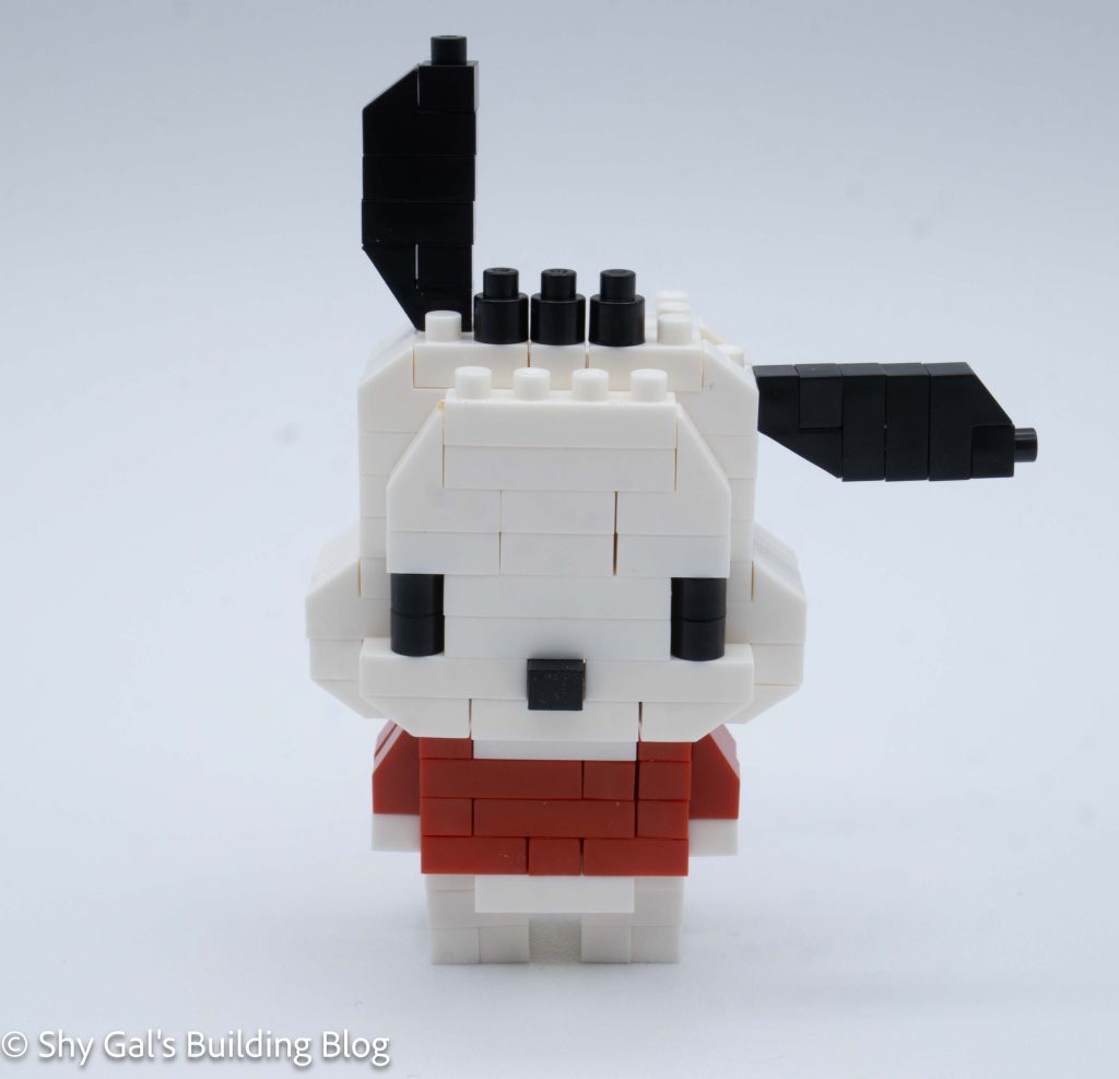 Pochacco build front view