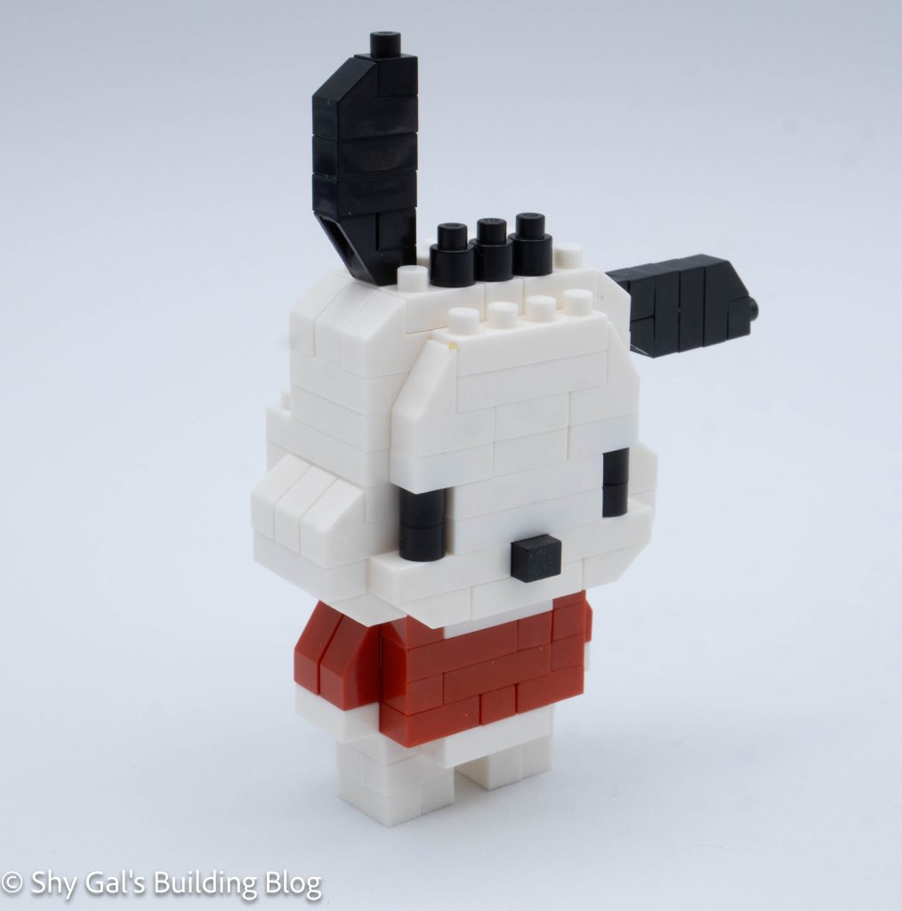 Pochacco build front 3/4 view