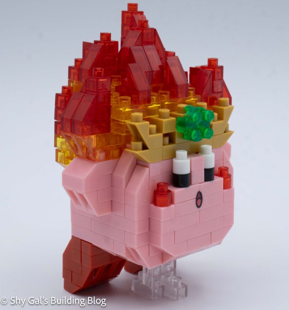 Kirby Fire build front 3/4 view