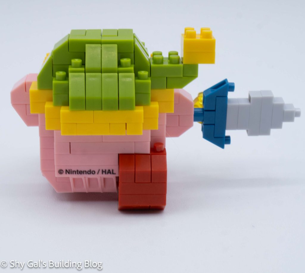 Kirby Sword build back view