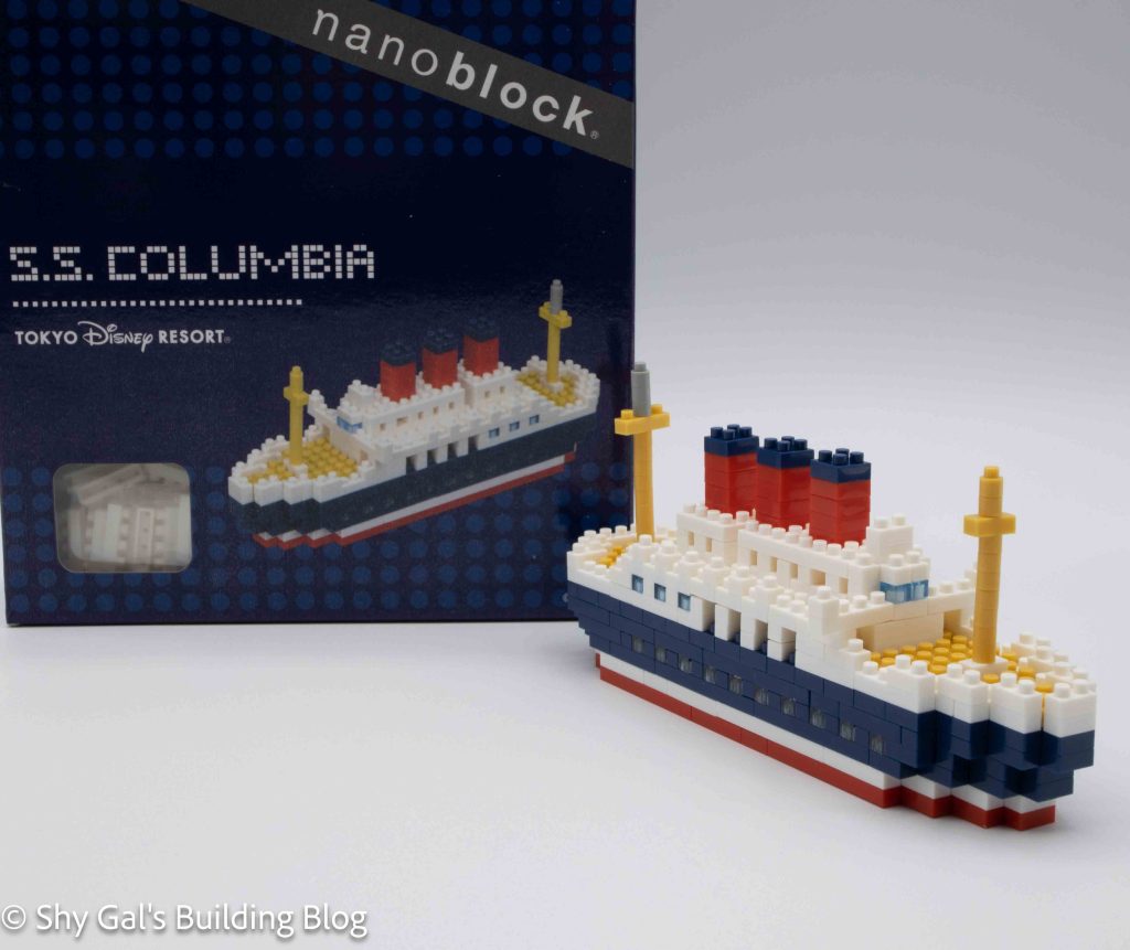 S.S. Columbia build and box