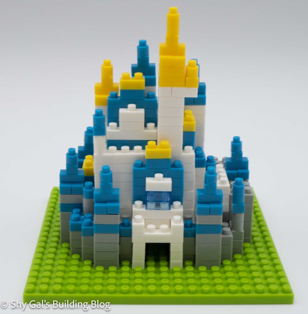 Disneyland Castle build front view