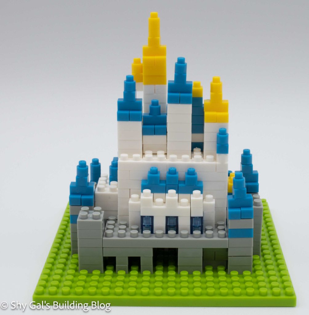 Disneyland Castle build back view