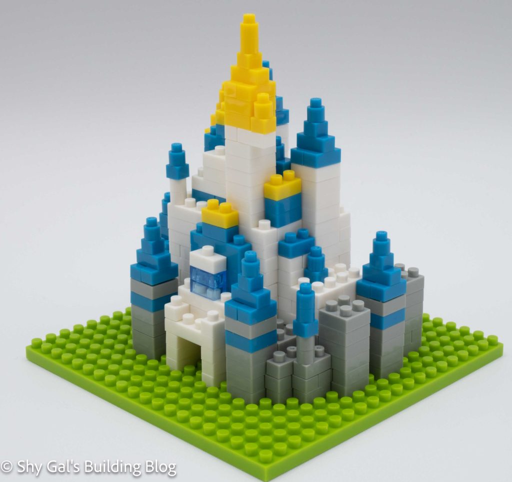 Disneyland Castle front 3/4 view